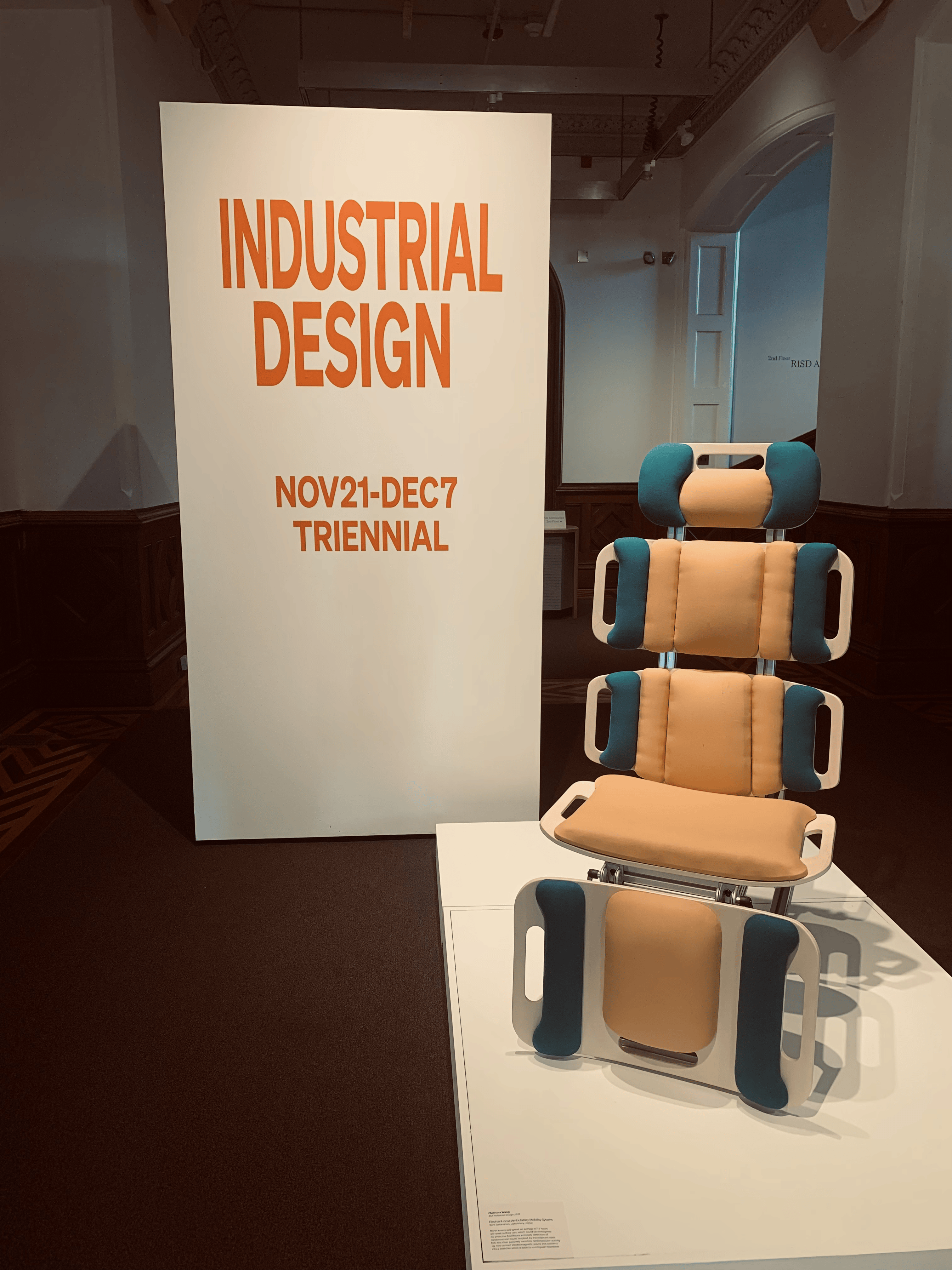 RISD Exhibition Sign